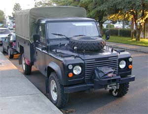 Land Rover street