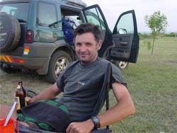 Peter Baxter and beer