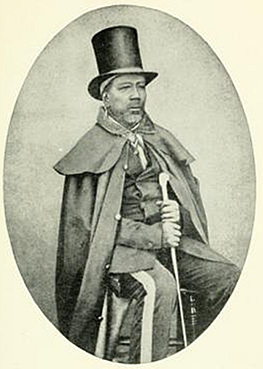 Chief Moshoeshoe circa-1854